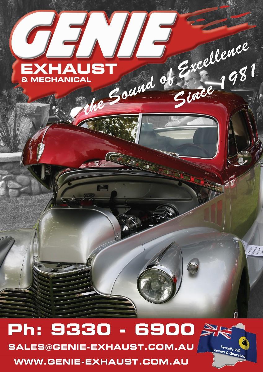 Genie-Exhaust-Old-School-Classic-Flyer Page 1