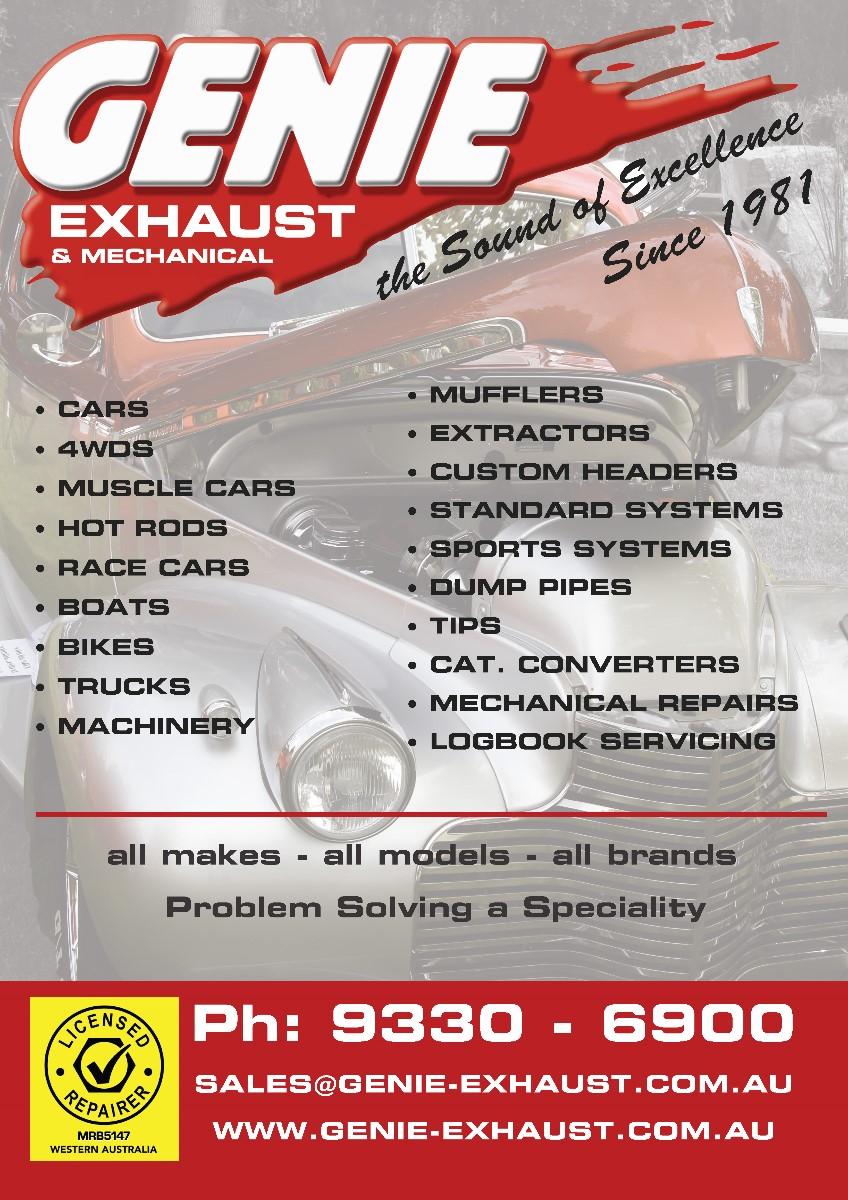 Genie-Exhaust-Old-School-Classic-Flyer Page 2