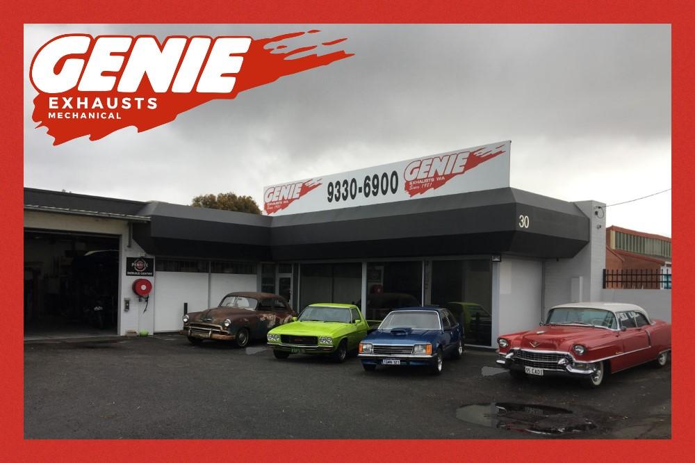 Genie-Exhaust-Frontage 1