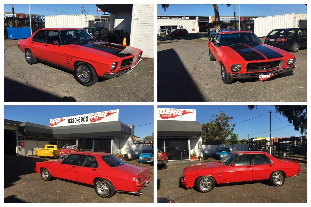 Genie-Exhaust-Holden-HQ-GTS-Red-2 Door-Coupe