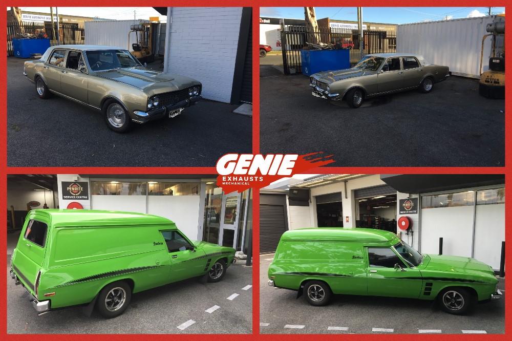 Genie-Exhaust-Sandman-Holden-Panel van-HT-HG-HK-Sedan