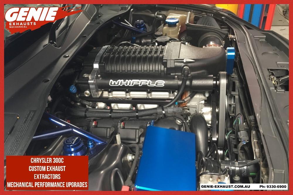 Genie-Exhaust-Engine-chrysler-300c-Whipple-performance