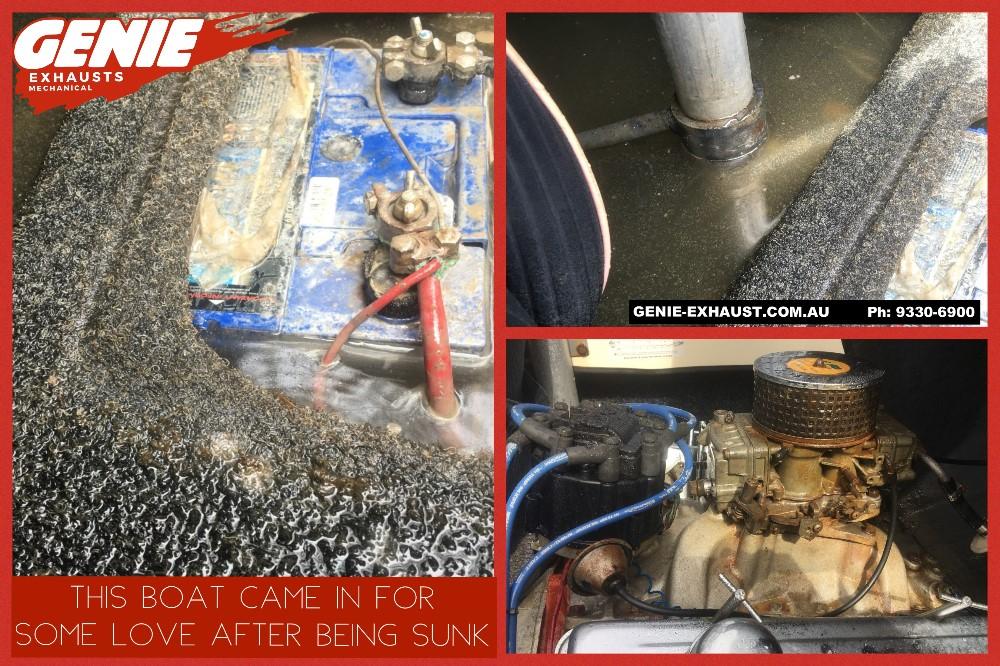 Genie-Exhaust-boat-sunken