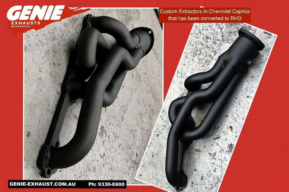 Genie-Exhaust-Fabrication-Headers-Custom-Extractors-Chevrolet-Caprice-Converted-Right-Hand-Drive