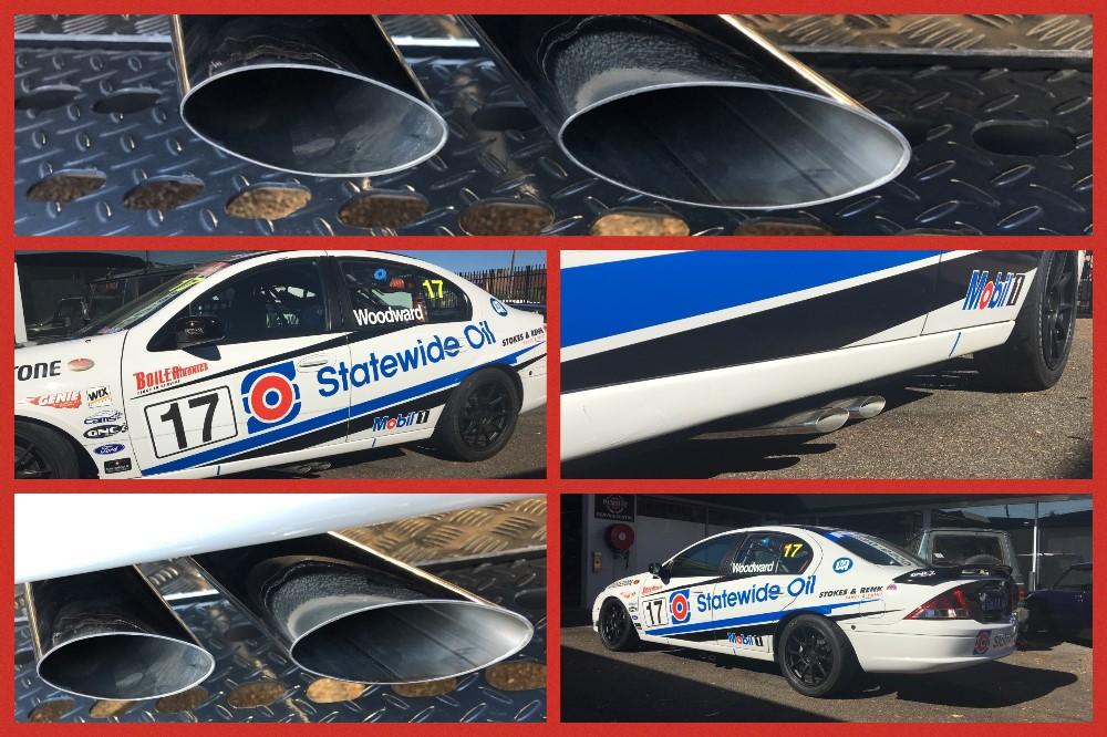 Genie-Exhaust-Fabrication-Motorsport-Ford-Touring-car-Oval-pipes