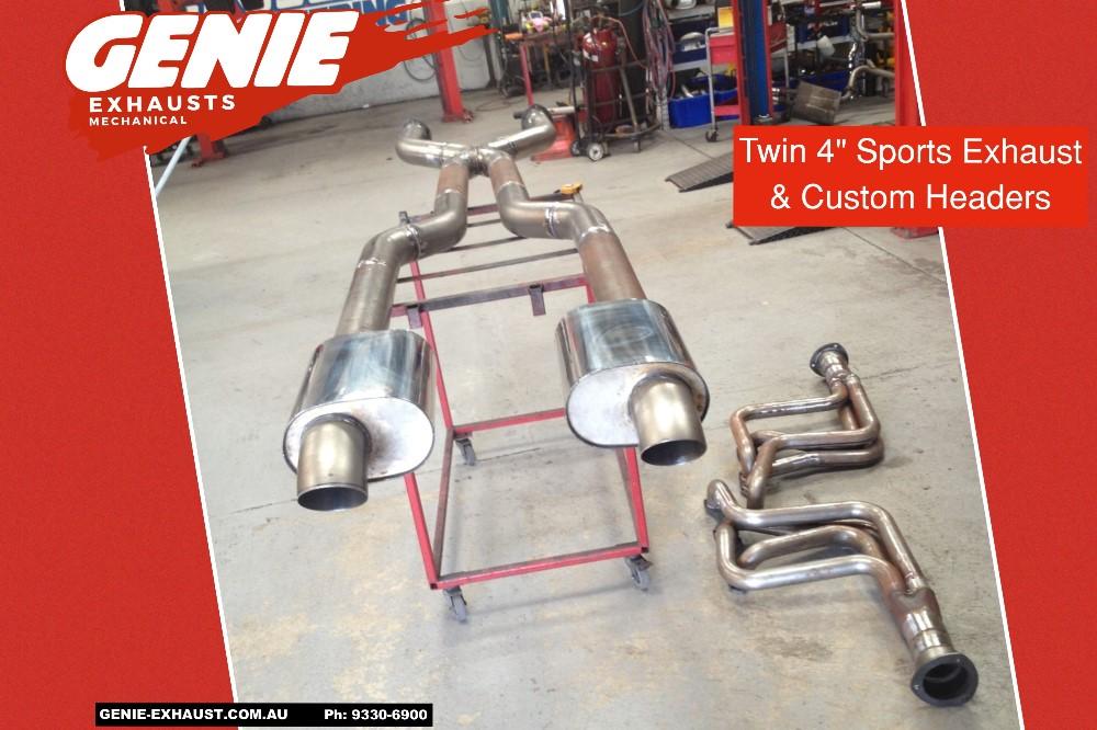 Genie-Exhaust-Fabrication-System-Exhaust-4 inch-Custom-Sports-Performance-extractors-headers