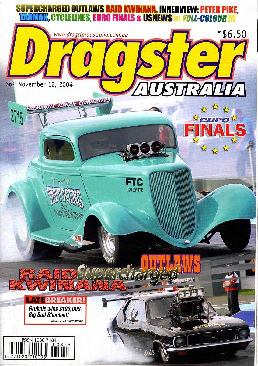 1934 Ford HotRod Dragster Australia November 2004