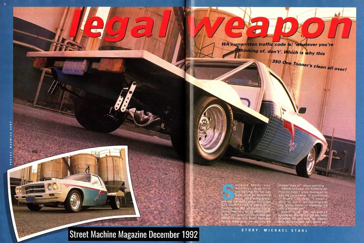 Genie-Exhaust-Holden-HQ-1-Tonne-Ute-Street-Machine-Magazine-Article-Page 1