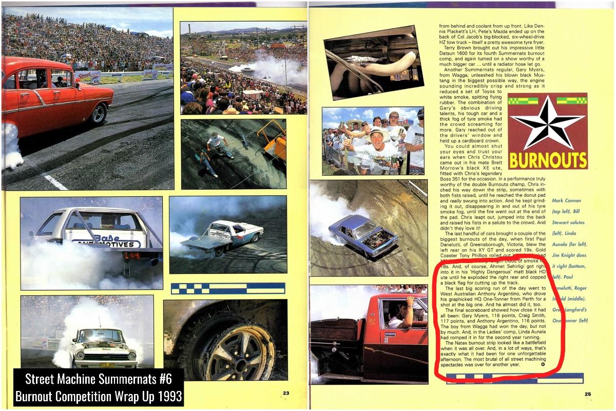 Genie-Exhaust-Holden-HQ-1-Tonne-Ute-Street-Machine-Summernats-6-1993-Burnout-Competition-Wrap-Up