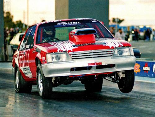 Genie-Exhaust-Drag-Car-Super-Sedan-Perth-Motorplex