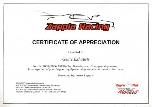 Zappia-Racing-Zaps-Rat-Certificate-of-appreciation