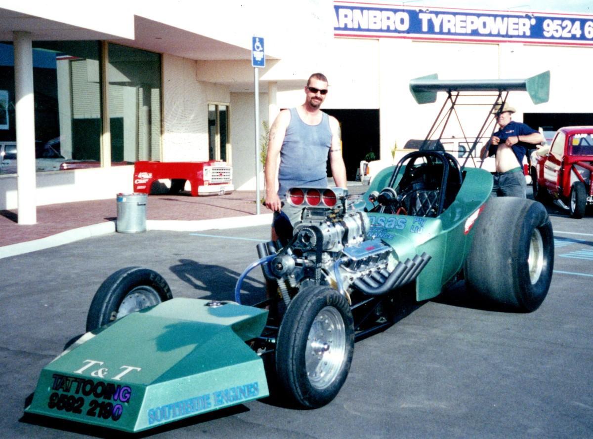 Genie-Exhaust-Altered-Drag-car
